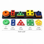 Geometric Shape Sorter Educational Learning Toy for Kids 1-3 Years | Activity Toys for 1 2 3 Year Old | Toddler Shape Matching Sorting Toy | Early Learning Educational Toys for Toddlers - Image 4