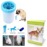 Dog Trust Dog Grooming Foot/Paw Washing Cup, Pet Paw Cleaner, Portable Dog Washer with Feet Soft Silicone Bristles Small Medium Large Dogs (Color May Vary) (Medium) - Image 2