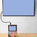 Goyal's 500 in 1 - TV Compatible Classical Handheld G5 Video Games for Kids with Many Fun and Exciting Games - Multicolour (Big Screen - 2.8 Inches)