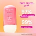 Dot & Key Watermelon Cooling Sunscreen, In-Vivo Tested SPF 50+ PA++++, With New-Age UV Filters, Instantly Cools skin, Controls Excess Oil, Broad Spectrum Protection, No White Cast, No White Cast | 50g - Image 3