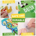 SHNMN Busy Book | Preschool Busy for Toddlers Kids/Children Activities | Quiet Book Alphabets, Animal, Shapes Learning | Kids Age 2-5 Years: 1 (Alphabet,Animal,Learning,Elementary Book) - Image 3