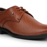 Liberty Fortune Black & Tan Derby Formal Shoes for Men - PU Office Wear - Image 4