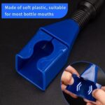 Auto Fuel Funnel with Flexible Pipe Plastic Oil Refilling Funnel Leak Resistant Liquid Transfer Funnel for Car Motorcycle Scooter Tractor Engine Fuel Water Automotive Tool (Multicolor, 1 Pcs) - Image 8
