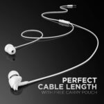 boAt Bassheads 100 in Ear Wired Earphones with Mic(White) - Image 4