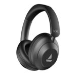 boAt Rockerz 650 Pro, Touch/Swipe Controls, Dolby Audio, 80Hrs Battery, 2Mics ENx, Fast Charge, App Support, Dual Pair, Bluetooth Over Ear Headphones with Mic (Iris Black)