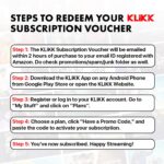 KLiKK OTT Monthly Subscription |2000+ Bengali movies 100+ Originals Music Kids Podcast & More | Dubbed in Hindi & Bhojpuri Stream on TV Mobile LAPTOP (Email Delivery of Voucher in 2 Hrs) - Image 3