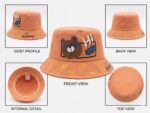 Baby Cartoon Duck Cap for Boys & Girls – Soft Stretchy Cotton Toddler Hat with Elastic Back, Cute Embroidered Design, Comfortable & Lightweight (Red, 6-18 Months) - Image 3
