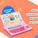 Wembley Educational Laptop for Kids Toys for 2-5 Years Learning Activity Computer Educational Toy for 3 Years Old Boy Learn Alphabet,Letter,Words,Games,Mathematics,Music,Logic Memory Tool,Multicolour - Image 8