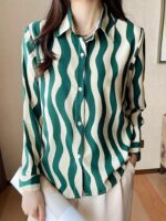 GRECIILOOKS Shirt for Women Stylish | Long Shirt for Women | Oversized Shirt for Women | Women Shirt | Tops for Woman - Image 5