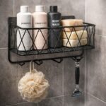 CentraLit Stylish Metal Key Holder with Mobile Stand for Home Decor | Wall Mount Organiser with Shelf & Hooks | Modern Entryway Organizer for Keys, Mail 5 Hook Key Holder for Wall - Image 8