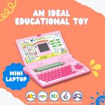 Wembley Educational Laptop for Kids Toys for 2-5 Years Learning Activity Computer Educational Toy for 3 Years Old Boy Learn Alphabet,Letter,Words,Games,Mathematics,Music,Logic Memory Tool,Multicolour - Image 9