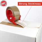 AIPL Heavy Duty Gold Category Brown Packing Tape Packaging Tape Refill Rolls 1 Rolls 72MMX100MTR for Sealing Moving Shipping Office&Storage - Image 3