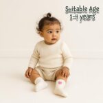 SYGA Baby Boys & Girls Cotton Socks, 5 Pairs Soft & Breathable Mid-Calf Socks for 1-4 Years - Image 3