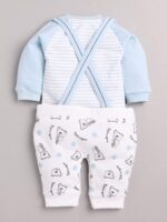 BABY GO Designer Half Sleeve Dungaree for Baby Boys - Image 2