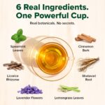 VAHDAM Her Balance+ Herbal Infusion | Supports Menstrual & Hormonal Health | Powered by Spearmint, Shatavari & Cinnamon | Caffeine Free | Plant-Based | 30 Tea Bags - Image 5