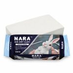 NARA Hard & Strong Air Dry Clay 500g, White, Quality Materials, Fast Drying Clay for Modelling, Coating, Sculpting & Craft Projects, No Oven or Kiln Needed