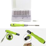 32 in 1 Interchangeble Multipurpose Mini Screwdriver Set Magnetic Slot Wrench Bits Repair Tools Kit Set Combination For Home Appliance, Laptop, Mobile, Computer