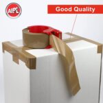 AIPL Heavy Duty Gold Category Brown Packing Tape Packaging Tape Refill Rolls 1 Rolls 72MMX100MTR for Sealing Moving Shipping Office&Storage - Image 2