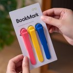 Olevs Automatic Silicone Bookmark Smart Page Holder for Reading Cute and Unique Book Mark Clip for Women Men and Kids Reading Accessories for Study Office and School Supplies-PO-4-VX_2005 - Image 8