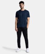Jockey MV16 Men Lightweight Microfiber Solid Round Neck Half Sleeve Active Wear T-Shirt with Breathable Mesh - Image 4