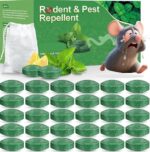 Rat Repellent Car Home Pack of 1 (10 Tablet) Repel Mice and Rats Protect Wires in Car, No Kill Only Repels Home Indoor Outdoor, Garden Patio Garage Rat Controller Pills to Keep Rodents Out of Car (1) (2, 10 TABLET)