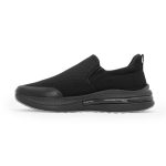 Red Tape Men's Walking Shoes Black Mesh TPU Round Toe Slipon - Image 3