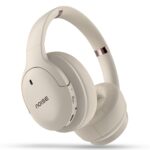 Noise Airwave Max 4 Wireless Over Ear Headphones with 70H Playtime, ENC, 40mm Driver, Low Latency(up to 40ms), Dual Pairing, BT v5.4 (Calm Beige) (AUD-HDPHN-4-BEIGE)