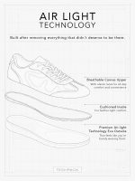 The Souled Store UBZ Fly: Men and Boys Low Top Sneakers Minimalist Streetwear Casual Trainer Quilted Fabric Eva Midsole Flexible Sole Slip On Construction Lightweight All Season - Image 8