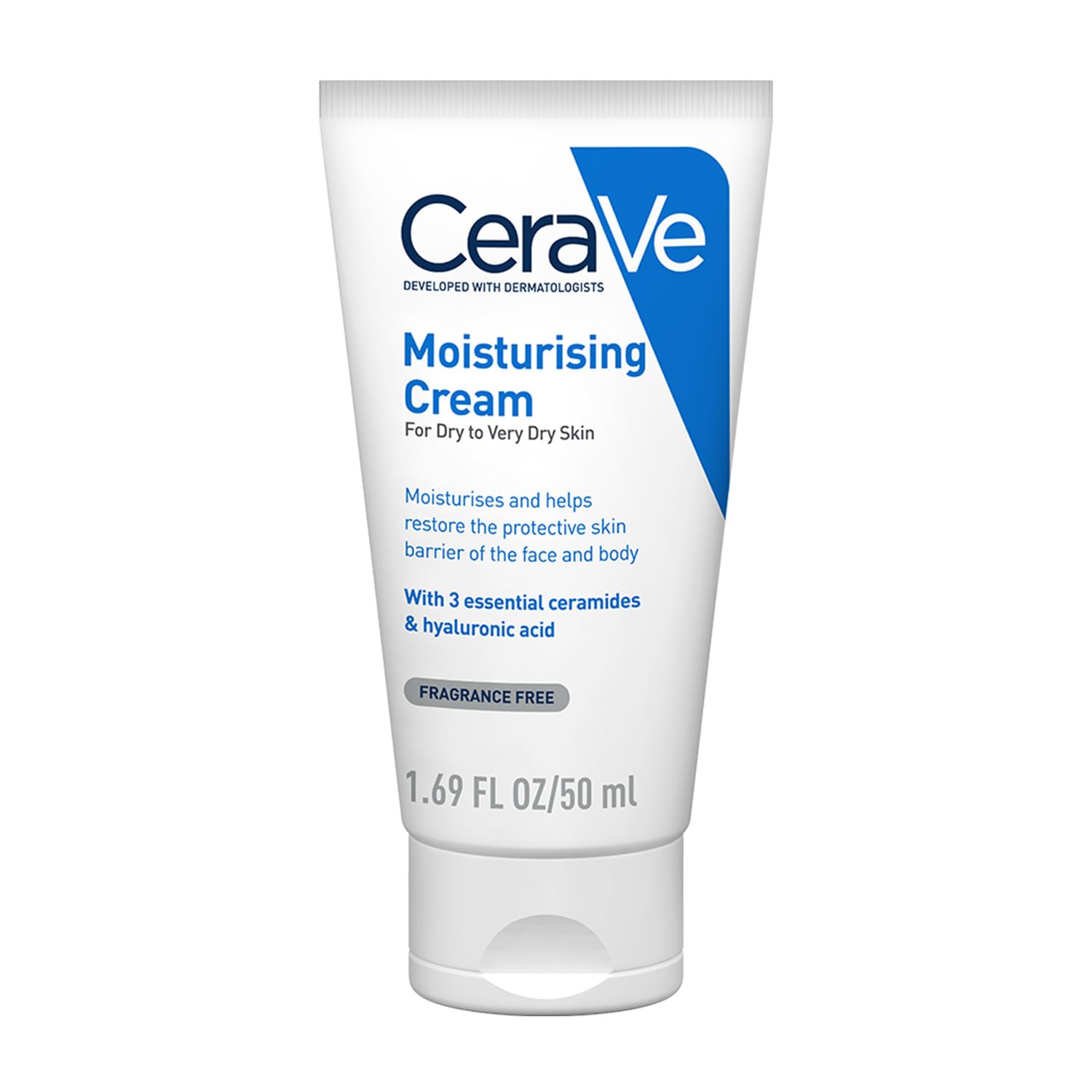614Q7mnNozL._SL1500_.jpg CeraVe Moisturizers, Moisturizing Cream For Dry To Very Dry Skin (50ml / 1.69 oz) (MB096400) - Image 1