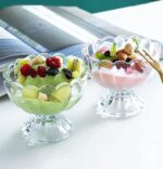 Glass and Crockery Store Kitchenware Dinnerware ice Cream Bowls Glasses Solid Dessert Bowl - 120 ml, 6 Pieces, Transparent - Image 6