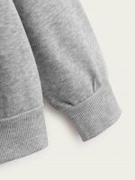 Casual Solid Full Sleeves Women Stylish Hooded Neck Fleece Zipper Hoodie for Winter - Image 4