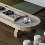 GABS & CO. Wooden Desk Organizer Multifunction Workstation Tray Laptop Stand Phone Holder Mouse Pad Keyboard Rest Writing Table Office Desk Organizer for Home Office Work (5) - Image 7
