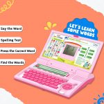 Wembley Educational Laptop for Kids Toys for 2-5 Years Learning Activity Computer Educational Toy for 3 Years Old Boy Learn Alphabet,Letter,Words,Games,Mathematics,Music,Logic Memory Tool,Multicolour - Image 5