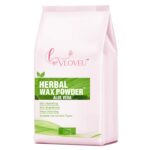 VLOVEU Wax Powder for Hair Removal for Women - 120 gm (Pack of 1) | Hair Removal Powder with Aloevera | Painless Herbal Wax Powder, All Skin Types Hands, Legs, Underarms, Bikini & Intimate Area