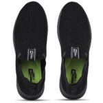 Liberty Force10 ROKKY-4 Non-Lacing Walking Shoes for Men - Black & Blue| Suitable for Jogging, Workout, Gym & Outdoor Activity | Stylish, Lightweight & Comfortable Footbed | Sports Footwear - Image 6