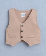 BUMZEE Boys Regular Fit Full Sleeves Collar Neck Cotton Formal Set - Image 4