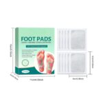 Herbal Detox Foot Pads Overnight Foot Patches - Natural Foot Plasters for Relaxation, Deep Sleep Support, Foot Comfort & Daily Wellness Care for Men and Women (Patches - Pack of 10) - Image 2