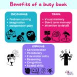 MOVIN' MINDS Mini Book | Educational Toy Velcro Reusable Activity Book | Ultimate Brain Booster | Fun Activities and Exercise for Kids & Children (Pack of 1) (Wheeling Into Colours), Multicolor - Image 8
