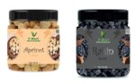 Apricot 100g & Black Raisin 500g Combo Pack - Healthy Dried Fruit, Natural Sweetener, Energy Booster, Gourmet Grocery