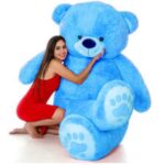 HUG 'n' FEEL SOFT TOYS 6 Feet Sky Blue Giant Teddy Bear Soft, Plush,Cuddly Stuffed Animal for Kids, Birthdays, Anniversaries, Valentine's Day,Special Occasions Large Huggable - Image 5