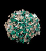 Mirror for Art and Craft Work, Lippan, Decoration, Jewellery Work, Craft Desiging Work in Saree, Blouse(Total-500 Pieces) 5 Pcs Button & Storage Box Free (Teardrop Shape-9mm) - Image 2