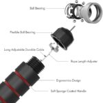 Adjustable Hand Gripper with Counter (5–60Kg) + Resistance Toning Tube | Grip Strength Trainer for Wrist, Forearm & Hands | Latex Fitness Tube Combo | Home Workout Equipment - Image 2