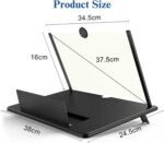 3D HD Screen Magnifier for Smartphone – Universal Video Amplifier with Adjustable Stand, Eye Protection, Portable Phone Holder for Movies, Games & Reading - Image 2
