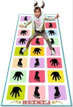 Dorytoy Hopscotch Mat for Kids Floor Games Playmats & Floor Gyms Kith-Kith, Stapu, Langdi, Ekka Dukka, Paandi, Kunte Bille Unique Balancing Game - Image 4
