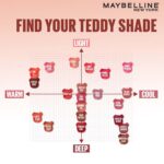 Maybelline New York Superstay Teddy Tint, Lip and Cheek Color, Heart Locket | Blurred matte that lasts up to 12H | Transferproof Lip Tint - Image 10