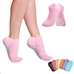 Varenza Moisturising Silicone Gel Socks with Foot Massager Cream for Cracked Heels & Pain Relief Spa Repair Foot Care Socks with Vitamin E & Essential Oils (1 Pair socks & 1 Cream) - Image 6