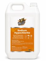 BLITZ CLEAN Sodium Hypochlorite 5 Litre – Multipurpose Disinfectant Liquid for Cleaning, Sanitizing, Water Treatment & Surface Disinfection
