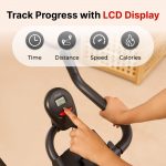 Fitkit by Cult FK7002 Spin Bike with 6Kg Flywheel, Brake Pad Resistance for Fitness at Home Workouts|LCD Screen|Max Weight Capacity: 120 kg (Black) - Image 8