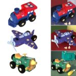 Vehicles Toy Poly Miniature Transport Educational Toy Steam Train|Toys & Hobbies | TV Movie & Character Toys - Image 5