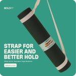 Boldfit Yoga Mats For Kids, Women and Men Exercise For Home, Gym Mat Anti Slip, 6Mm - Eva, Green - Image 5